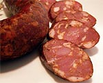 linguiça calabresa temperada