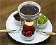 receita fondue chocolate