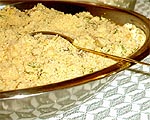 receita farofa com ovos e azeitonas