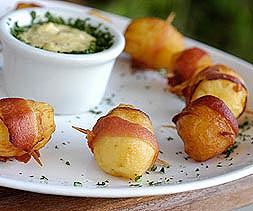 receita de batatinha com bacon