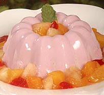 receita de gelatina rosa