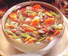 sopa de legumes com carne