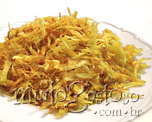 receita batata palha