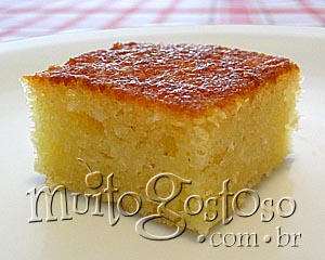 receita de bolo de aipim com coco