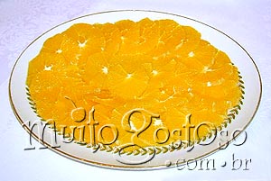 laranja para acompanhar feijoada