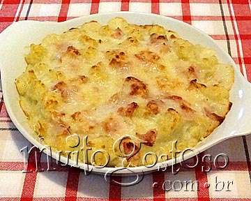 Nhoque de Inhame Gratinado