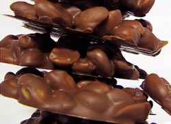 Receita de Pé de Moleque Cremoso com Chocolate