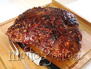 pernil de porco assado