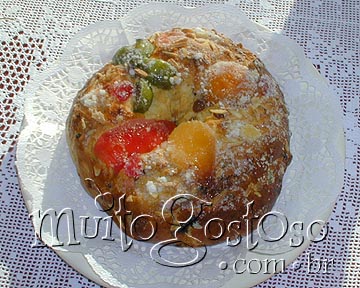 Rosca de Frutas Cristalizadas