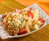 Receita de Salada de Macarrão com Frutas receita de salada de macarrao com frutas