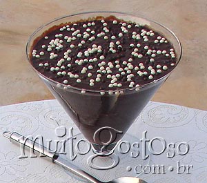 strogonoff de chocolate