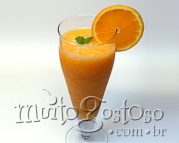 Suco de Laranja com Inhame