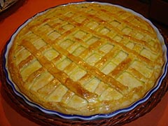 receita de torta de camarao